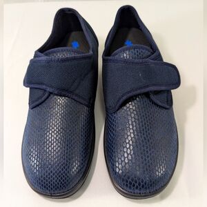 Women's Foamtreads "Sabrina" Slippers Shoes, Navy, Size EU40/8-1/2M